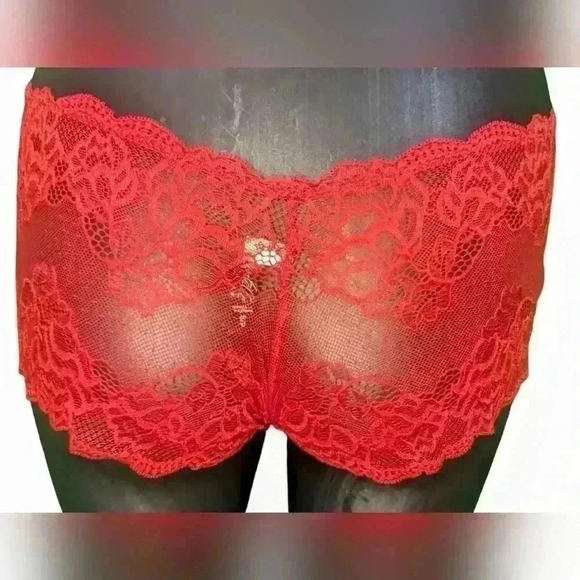 Montelle Intimates Cheeky Boy Short Merlot - Picture 5 of 5